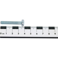 Винт КРЕП-КОМП полуцилиндрическая головка цинк DIN7985 6х35 260шт вц635ф