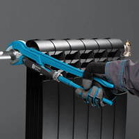 Трубный рычажный ключ GROSS №1, 1", цельнокованый, CrV, тип "B" 15621