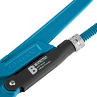 Трубный рычажный ключ GROSS №1, 1", цельнокованый, CrV, тип "B" 15621