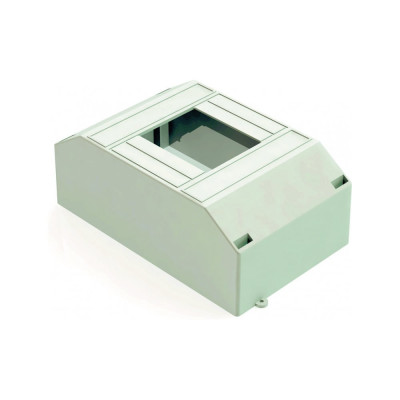 Корпус пластиковый навесной ЩРН-П-2/4, 2-4 мод., IP30, белый Dekraft 31031DEK