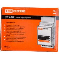 Реле контроля уровня, без датчиков TDM ELECTRIC РКУ-02-1 SQ1507-0003