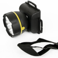 Налобный фонарь Ultraflash 909LED5 черный, 5LED, 1 режим, 3XR6 11781