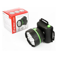Налобный фонарь Ultraflash 909LED7 черный, 7LED, 1 режим, 3XR6 11782