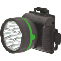 Налобный фонарь Ultraflash 909LED7 черный, 7LED, 1 режим, 3XR6 11782