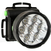 Налобный фонарь Ultraflash 909LED7 черный, 7LED, 1 режим, 3XR6 11782