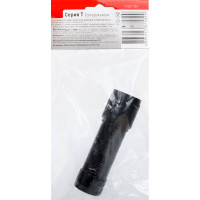 Фонарь Ultraflash 7102-ТН черный, 1LED, 1 режим, 3XR03 11788