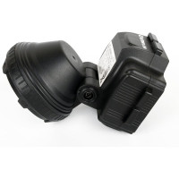 Налобный аккумуляторный фонарь 220В, черный, 0.5Вт LED, 2 режима Ultraflash LED5366 11649