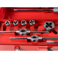 Резьбонарезной набор M3-M20 HSS метчики+плашки+воротки, 54шт RUKO 245040