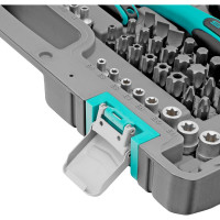 Набор инструмента STELS 1/4", 3/8", 1/2", CrV, S2, усиленный кейс, 151 предмет 14114