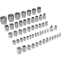 Набор инструмента STELS 1/4", 3/8", 1/2", CrV, S2, усиленный кейс, 151 предмет 14114