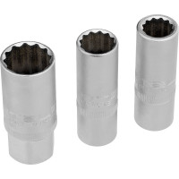 Набор инструмента STELS 1/4", 3/8", 1/2", CrV, S2, усиленный кейс, 151 предмет 14114