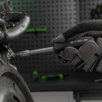 Набор инструмента 1/4", 3/8", 1/2", CrV, S2, усиленный кейс, 216шт STELS 14115
