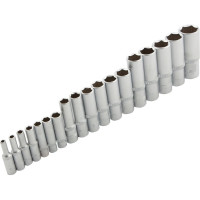 Набор инструмента 1/4", 3/8", 1/2", CrV, S2, усиленный кейс, 216шт STELS 14115