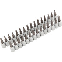 Набор инструмента 1/4", 3/8", 1/2", CrV, S2, усиленный кейс, 216шт STELS 14115