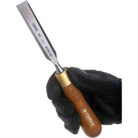 Плоская стамеска с ручкой NAREX WOOD LINE PLUS 20 мм 811670