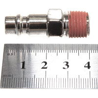 Штекер быстроразъемного соединения (10 шт; рапид EURO - 1/4"M) WIEDERKRAFT WDK-82PM