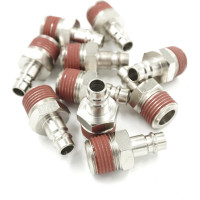 Штекер быстроразъемного соединения (10 шт; рапид EURO - 1/4"M) WIEDERKRAFT WDK-82PM