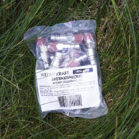 Штекер быстроразъемного соединения (10 шт; рапид EURO - 1/4"M) WIEDERKRAFT WDK-82PM