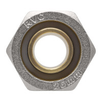 Соединитель патрубок 26х26 ц/ц Rvc RC 00639