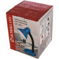 Настольный светильник, белый 230V 60W Ultraflash UF-301 С01 12354