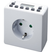 Недельная электронная розетка Feron с таймером, мощность 3500W/16A TM21 23215