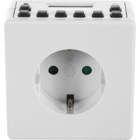 Недельная электронная розетка Feron с таймером, мощность 3500W/16A TM21 23215