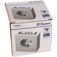 Недельная электронная розетка Feron с таймером, мощность 3500W/16A TM21 23215