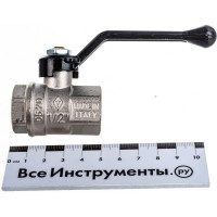 Шаровый кран 1/2 в/в ручка Bugatti NEW JERSEY 900 9100012 ИС.080989