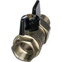 Шаровый кран с полусгоном американкой 3/4 бант Bugatti NEW JERSEY 900 9220005 ИС.080994