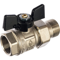 Шаровый кран с полусгоном американкой 3/4 бант Bugatti NEW JERSEY 900 9220005 ИС.080994