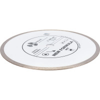 Диск алмазный отрезной TRIO-DIAMOND сплошной 300x25.4 New Formula Wet, W408