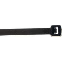 Нейлоновые стяжки FORTISFLEX КСС 4х250 мм черный 100 штук 49412