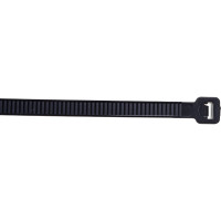 Нейлоновые стяжки FORTISFLEX КСС 5х250 мм черный 100 штук 49416