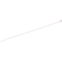 Нейлоновые стяжки FORTISFLEX КСС 4х200 белый 100 штук 49397