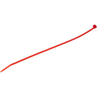 Нейлоновые стяжки FORTISFLEX КСС 4х200 красный 100 штук 49424