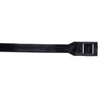 Полиамидные стяжки FORTISFLEX КСУ 6х180 черный 100 штук 53754