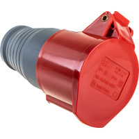 Кабельная розетка IEK 16A 3P+Е 380В IP44 214 ИЭК PSR22-016-4 9693472