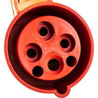 Кабельная розетка IEK 16A 3P+Е 380В IP44 214 ИЭК PSR22-016-4 9693472