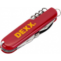 Складной нож DEXX 10 функций, пластиковая рукоятка 90 мм, 47645