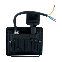 Светодиодный прожектор с встроенным датчиком SAFFIT, 2835SMD 20W 6400K AC220V/50Hz IP44, черный в компактном корпусе SFL80-20 29522