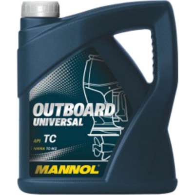 MANNOL Mасло 2-х такт. MANNOL Outboard Universal 4л, минер.,для лод.моторов 1429