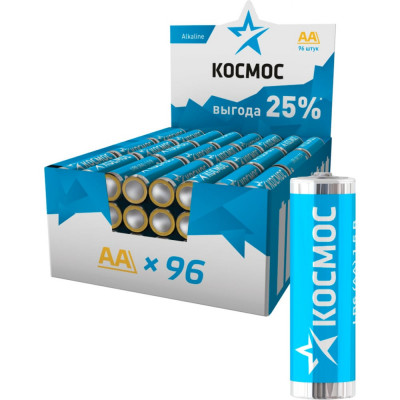 Батарейка КОСМОС LR6 уп.96шт KOCLR6 96BOX 278068