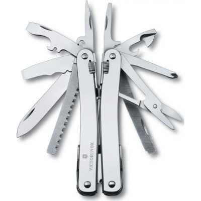 Victorinox Мультитул SWISSTOOL SPIRIT II, в кожаном чехле ., 3.0224.L, 3.0224.L