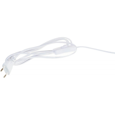 REV Провод с выключателем и евровилкой, 2м, белый, 05680 5