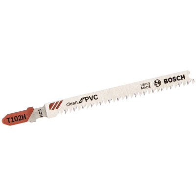 Лобзиковые пилки Bosch CleanPVC 2609256C57