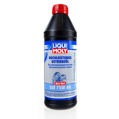 LIQUI MOLY НС-синт.тр.масло Hochleistungs-Getrieb. 75W-80 GL-3/GL-41л 7584