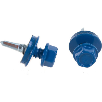 Кровельный саморез Kenner 5,5х19 RAL5010 синий (4000 шт.) ск55195010