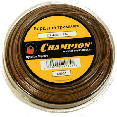 Champion Корд трим. Nylplus Square 2.4мм 74м квадрат C5066