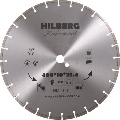 Отрезной алмазный диск Hilberg Hilberg Hard Materials HM109