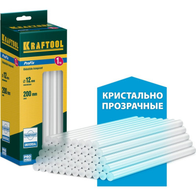 Клеевые стержни для термоклеевых пистолетов KRAFTOOL PRO 06848-12